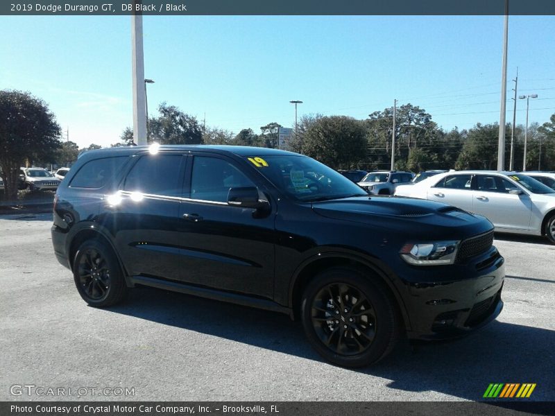 DB Black / Black 2019 Dodge Durango GT