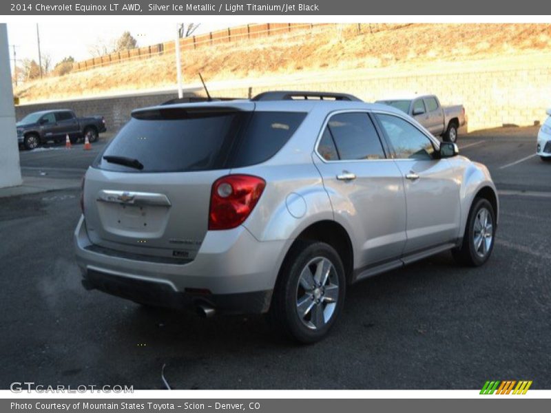 Silver Ice Metallic / Light Titanium/Jet Black 2014 Chevrolet Equinox LT AWD