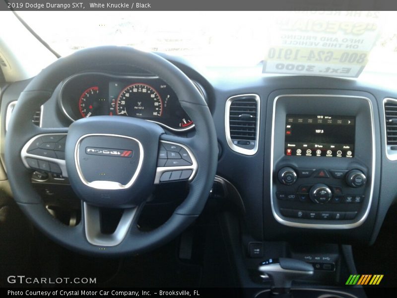 White Knuckle / Black 2019 Dodge Durango SXT