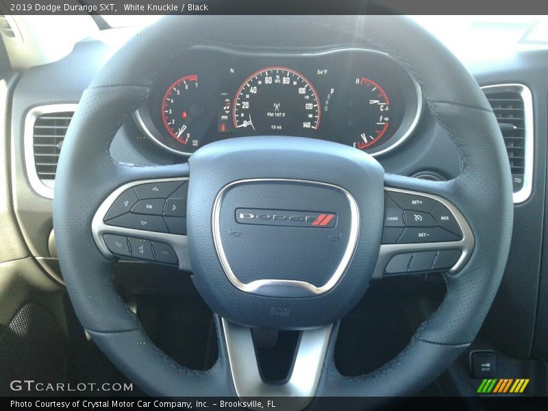 White Knuckle / Black 2019 Dodge Durango SXT