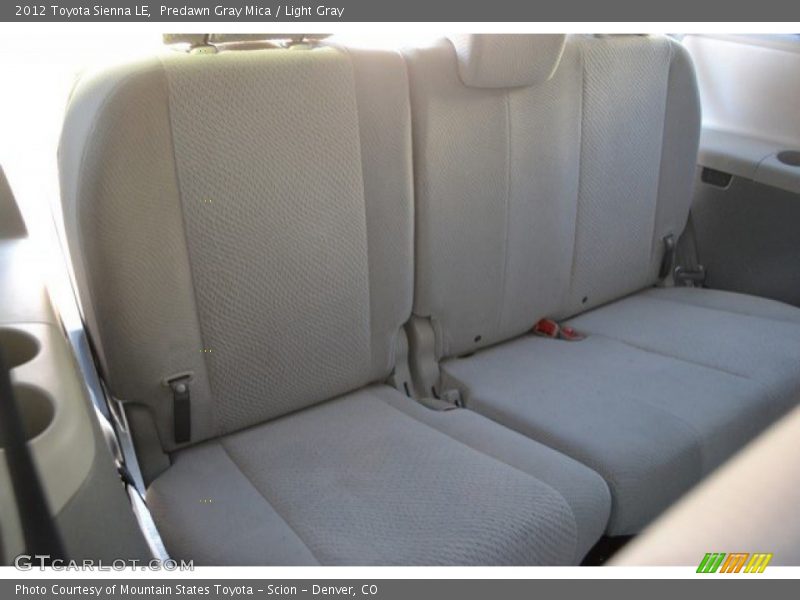 Predawn Gray Mica / Light Gray 2012 Toyota Sienna LE
