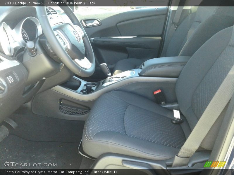 Contusion Blue Pearl / Black 2018 Dodge Journey SE