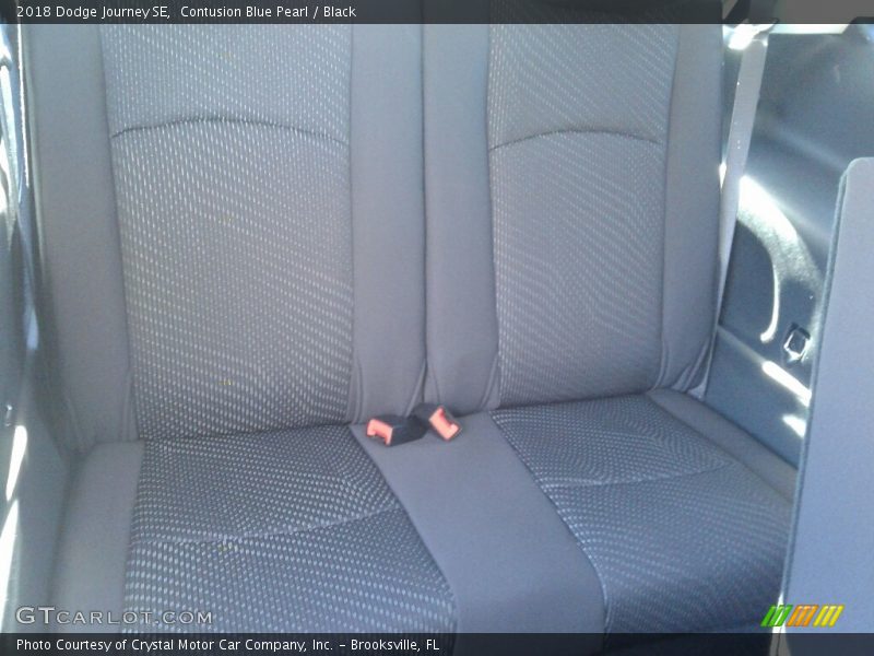 Contusion Blue Pearl / Black 2018 Dodge Journey SE