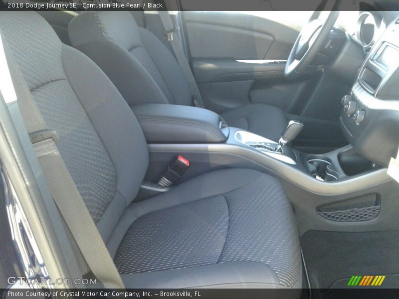 Contusion Blue Pearl / Black 2018 Dodge Journey SE