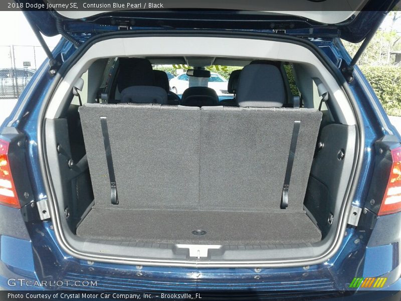 Contusion Blue Pearl / Black 2018 Dodge Journey SE