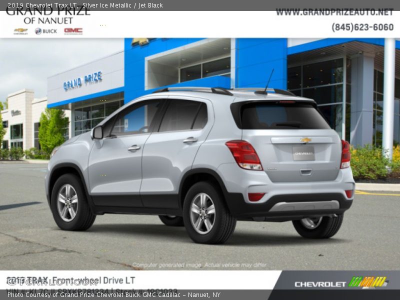 Silver Ice Metallic / Jet Black 2019 Chevrolet Trax LT