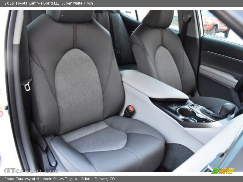 Front Seat of 2019 Camry Hybrid LE