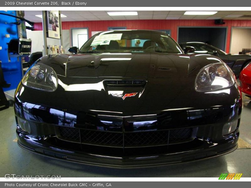 Black / Ebony 2009 Chevrolet Corvette Z06