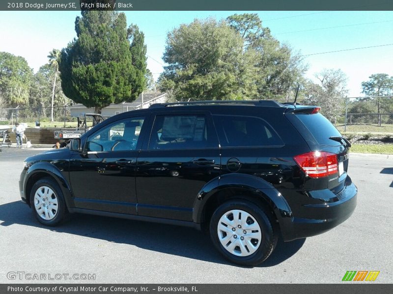 Pitch Black / Black 2018 Dodge Journey SE