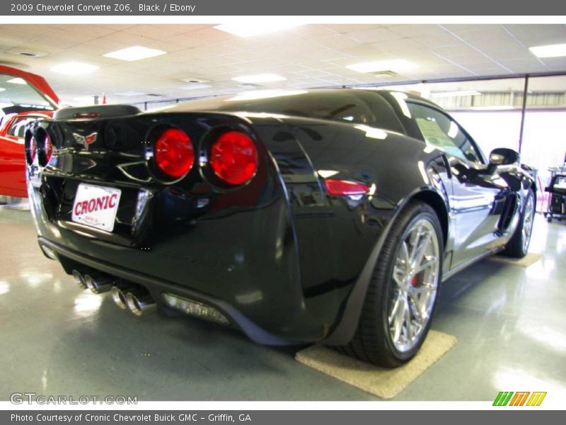 Black / Ebony 2009 Chevrolet Corvette Z06