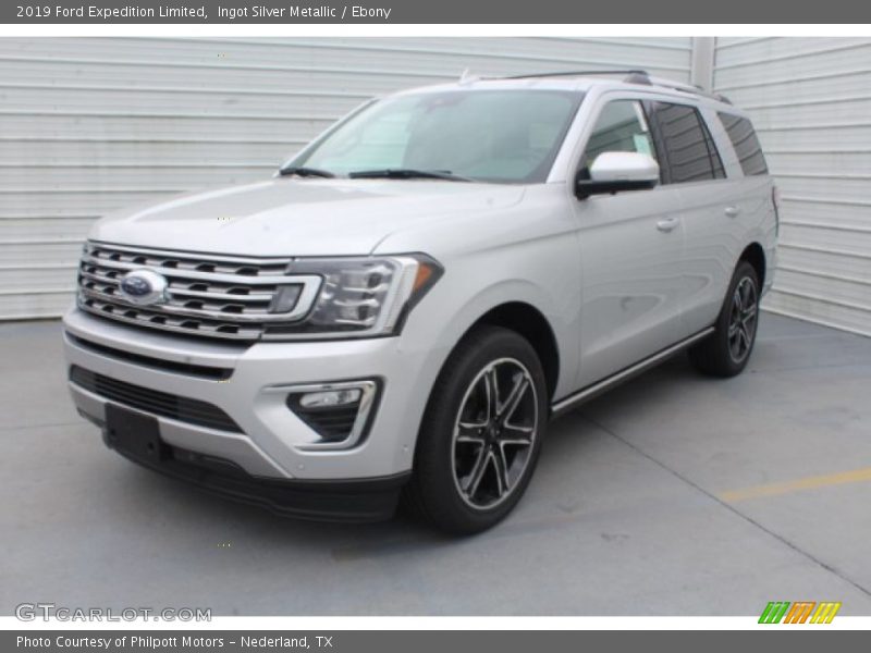 Ingot Silver Metallic / Ebony 2019 Ford Expedition Limited