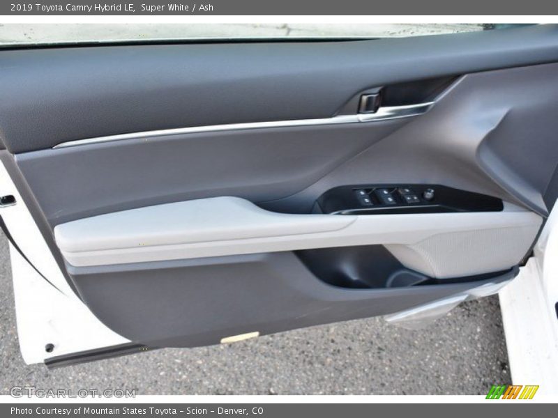 Door Panel of 2019 Camry Hybrid LE