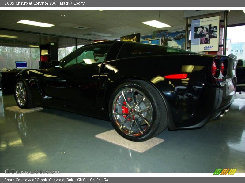 Black / Ebony 2009 Chevrolet Corvette Z06