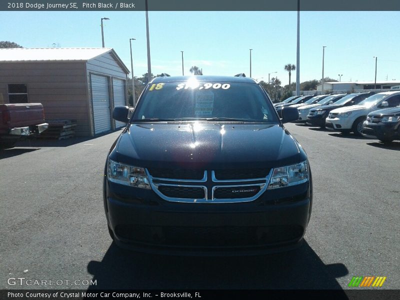 Pitch Black / Black 2018 Dodge Journey SE