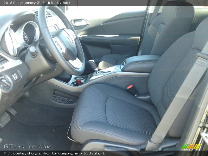Pitch Black / Black 2018 Dodge Journey SE