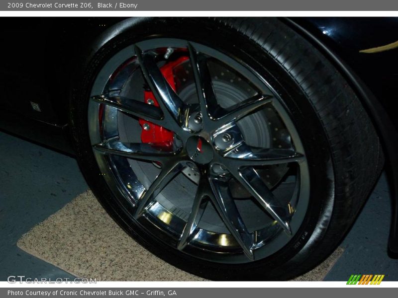 Black / Ebony 2009 Chevrolet Corvette Z06