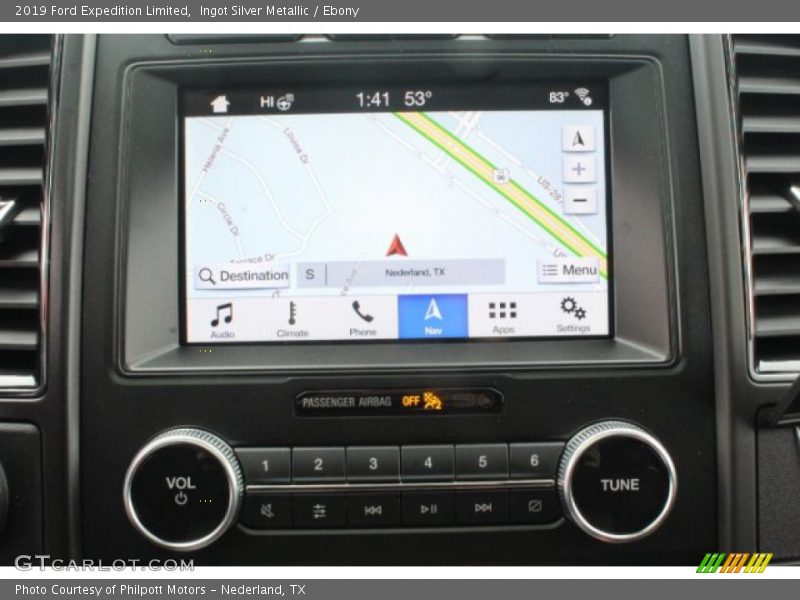 Navigation of 2019 Expedition Limited