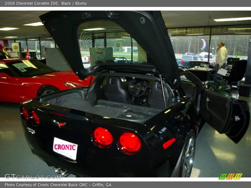 Black / Ebony 2009 Chevrolet Corvette Z06