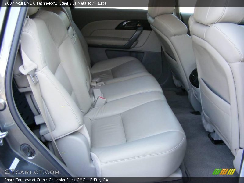 Steel Blue Metallic / Taupe 2007 Acura MDX Technology