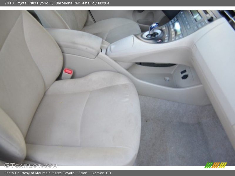 Barcelona Red Metallic / Bisque 2010 Toyota Prius Hybrid III
