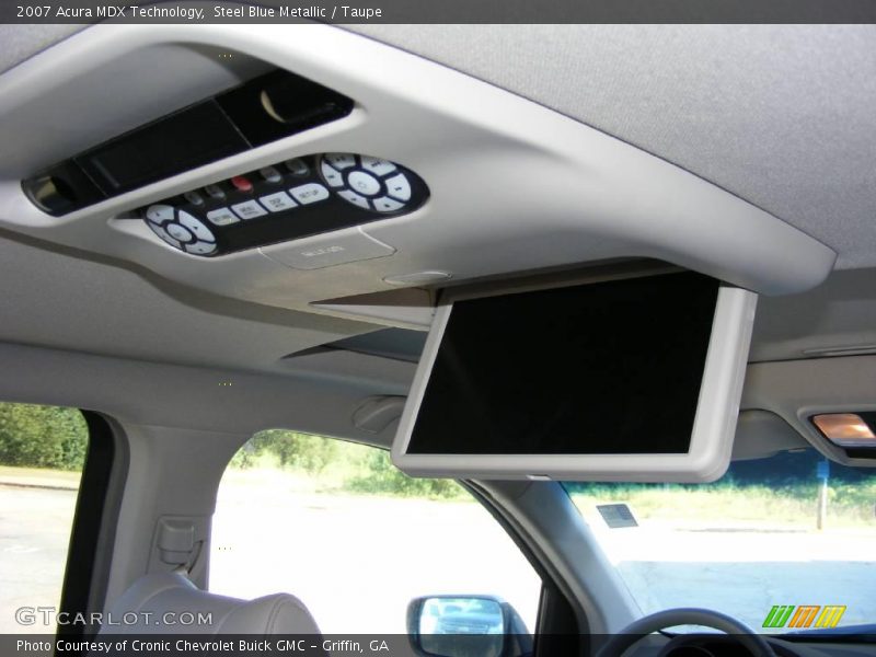 Steel Blue Metallic / Taupe 2007 Acura MDX Technology