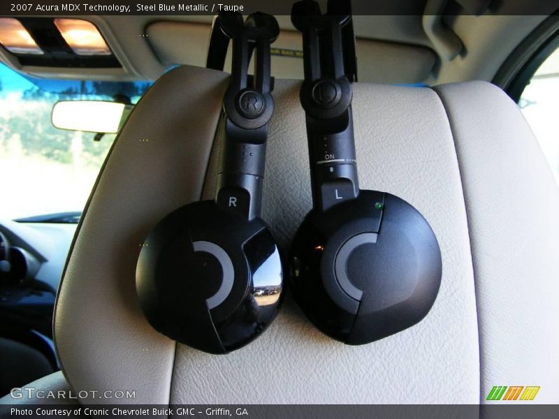 Steel Blue Metallic / Taupe 2007 Acura MDX Technology