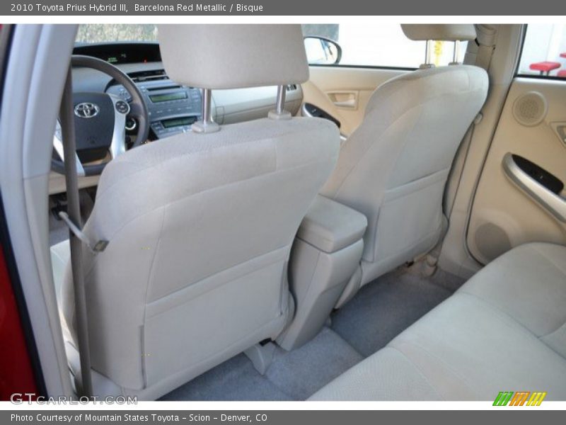 Barcelona Red Metallic / Bisque 2010 Toyota Prius Hybrid III