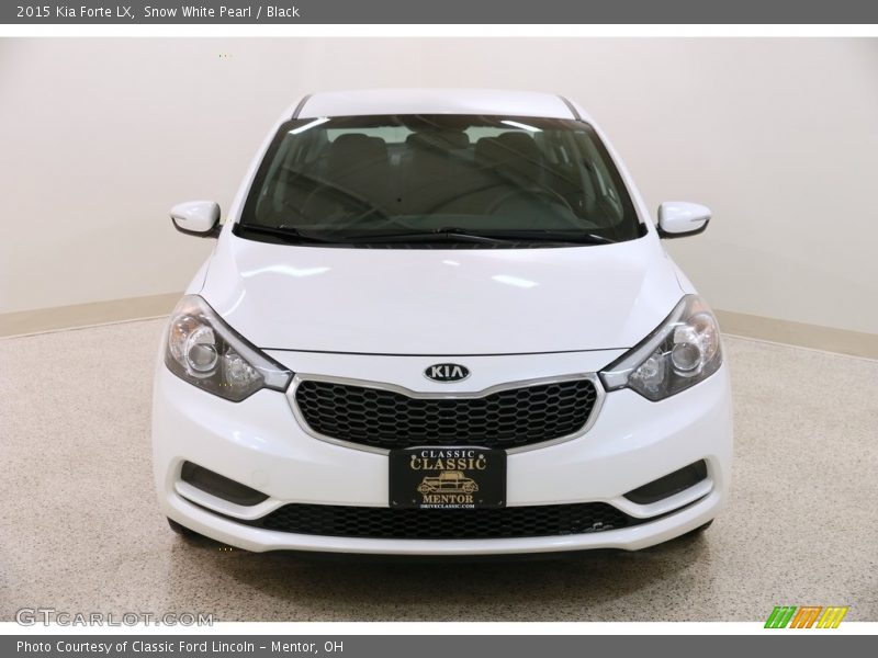 Snow White Pearl / Black 2015 Kia Forte LX