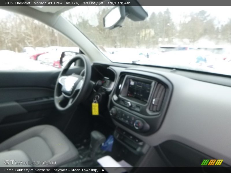 Red Hot / Jet Black/Dark Ash 2019 Chevrolet Colorado WT Crew Cab 4x4
