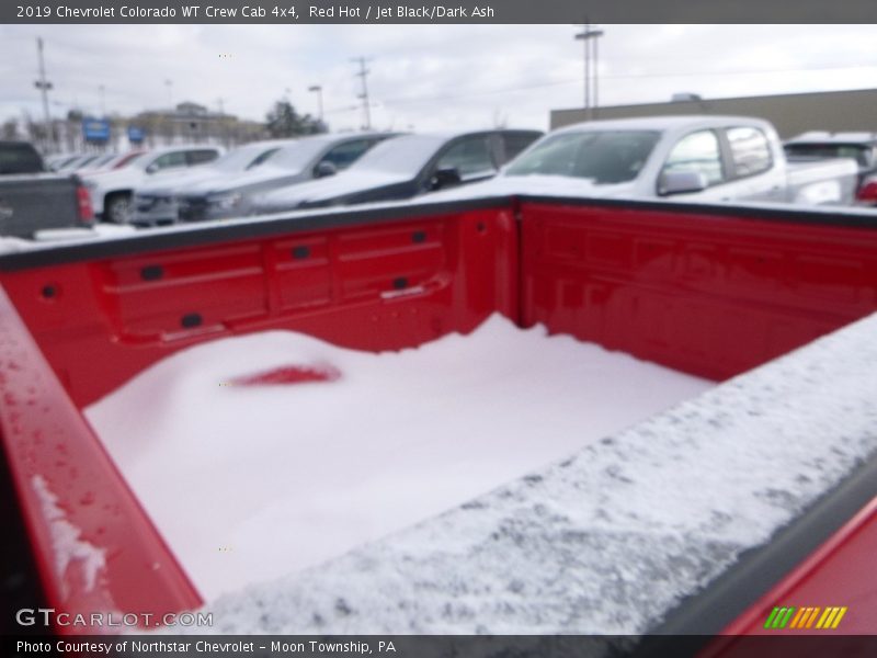 Red Hot / Jet Black/Dark Ash 2019 Chevrolet Colorado WT Crew Cab 4x4