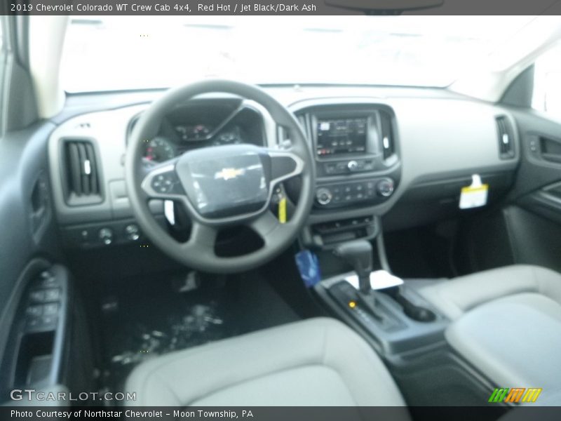 Red Hot / Jet Black/Dark Ash 2019 Chevrolet Colorado WT Crew Cab 4x4