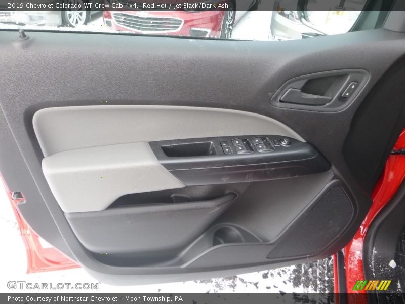 Red Hot / Jet Black/Dark Ash 2019 Chevrolet Colorado WT Crew Cab 4x4