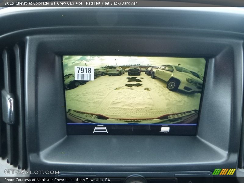 Red Hot / Jet Black/Dark Ash 2019 Chevrolet Colorado WT Crew Cab 4x4