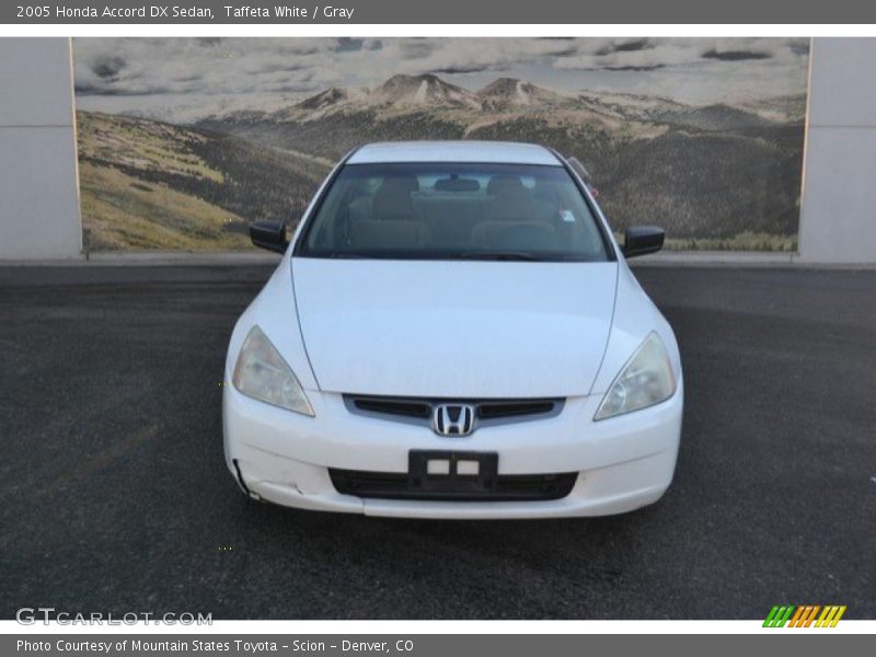 Taffeta White / Gray 2005 Honda Accord DX Sedan
