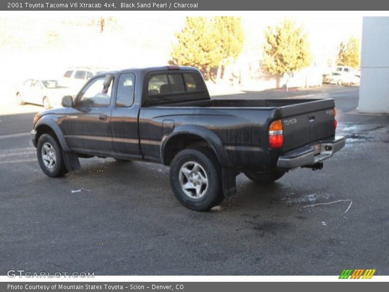 Black Sand Pearl / Charcoal 2001 Toyota Tacoma V6 Xtracab 4x4