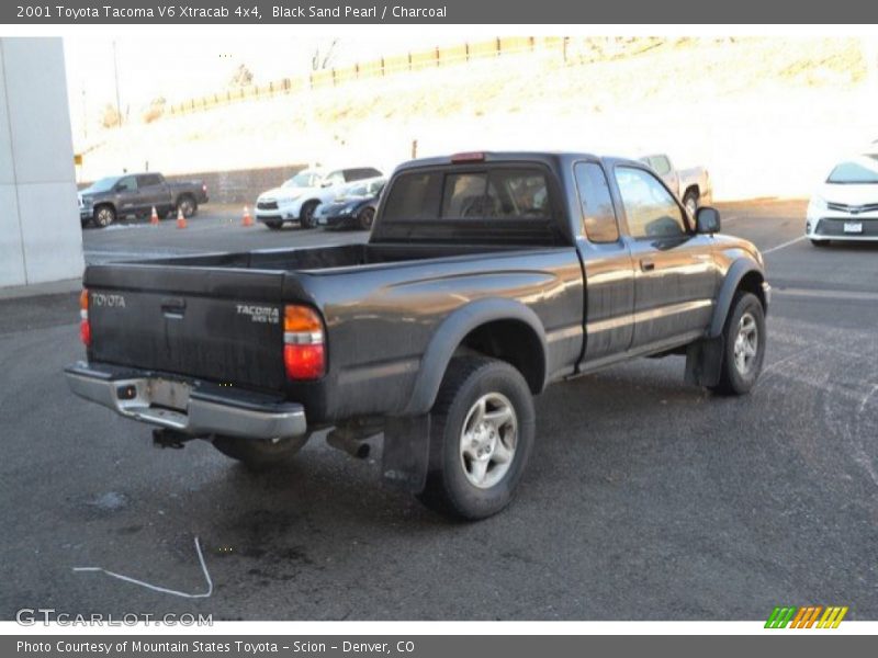 Black Sand Pearl / Charcoal 2001 Toyota Tacoma V6 Xtracab 4x4