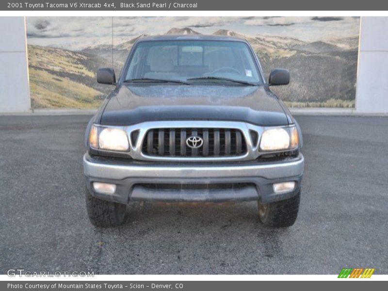 Black Sand Pearl / Charcoal 2001 Toyota Tacoma V6 Xtracab 4x4