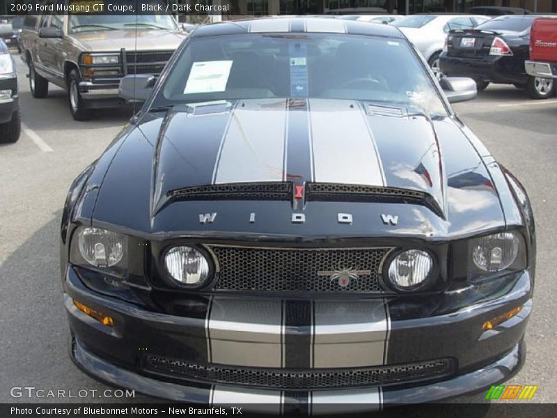 Black / Dark Charcoal 2009 Ford Mustang GT Coupe