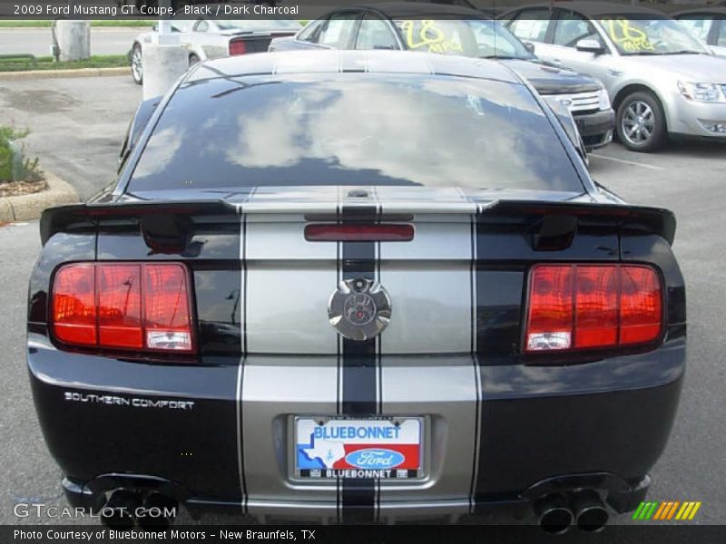 Black / Dark Charcoal 2009 Ford Mustang GT Coupe