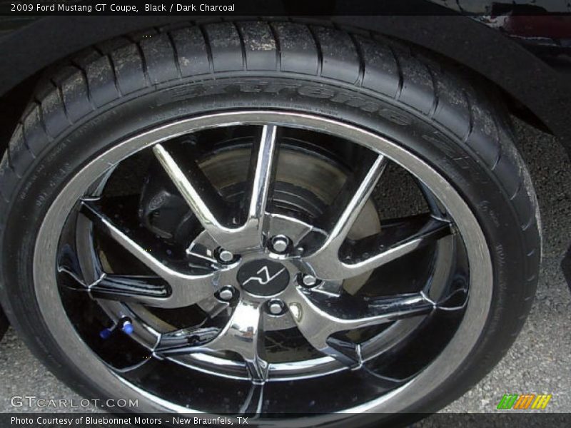 Black / Dark Charcoal 2009 Ford Mustang GT Coupe