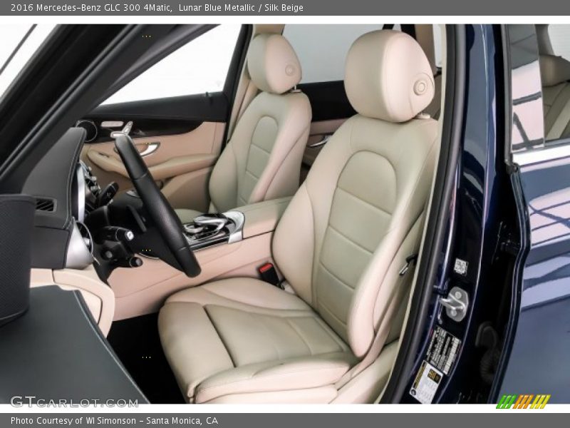 Lunar Blue Metallic / Silk Beige 2016 Mercedes-Benz GLC 300 4Matic