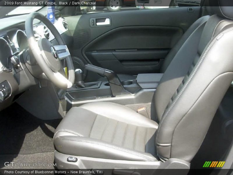 Black / Dark Charcoal 2009 Ford Mustang GT Coupe