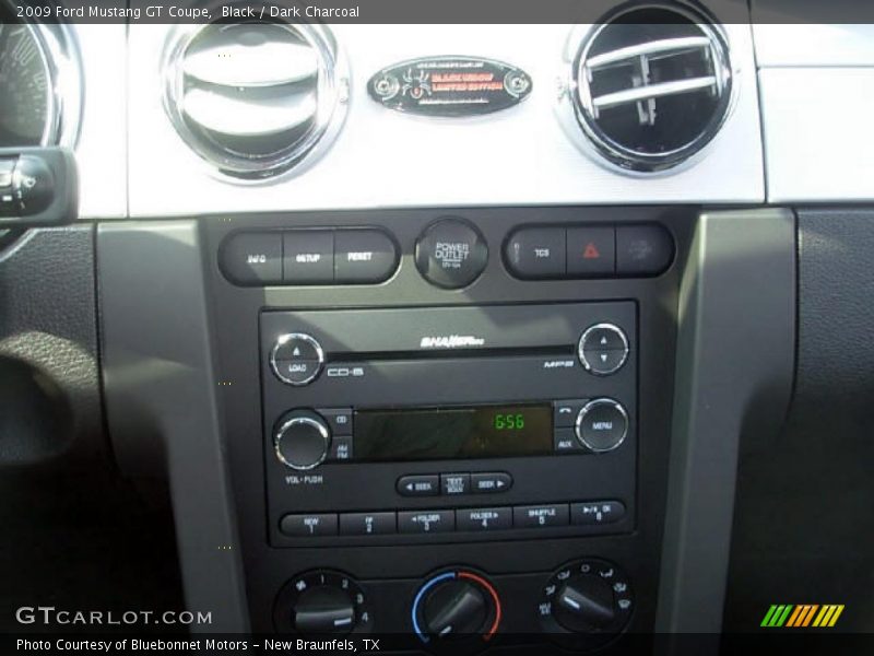 Black / Dark Charcoal 2009 Ford Mustang GT Coupe