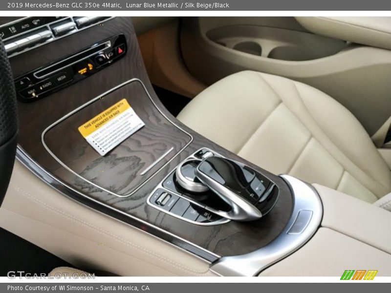 Lunar Blue Metallic / Silk Beige/Black 2019 Mercedes-Benz GLC 350e 4Matic