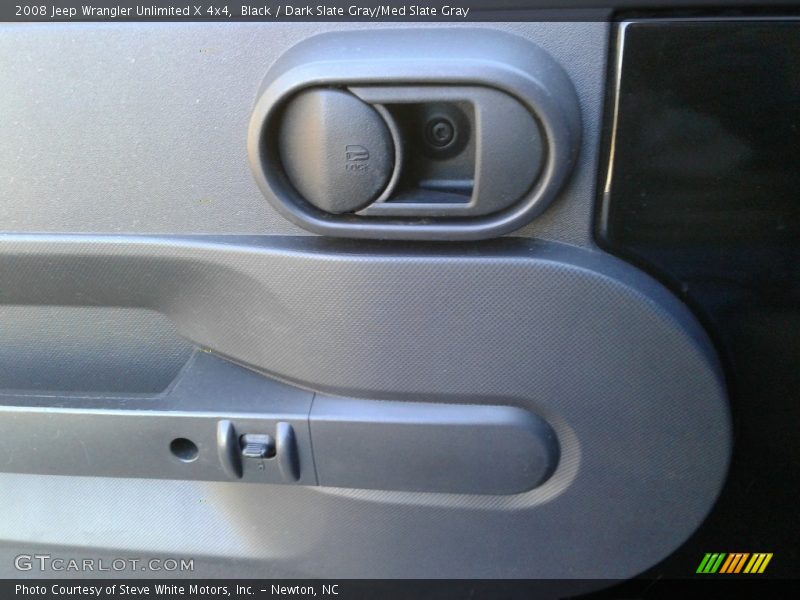 Black / Dark Slate Gray/Med Slate Gray 2008 Jeep Wrangler Unlimited X 4x4