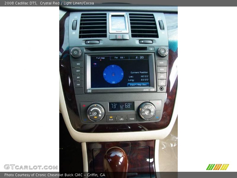 Crystal Red / Light Linen/Cocoa 2008 Cadillac DTS