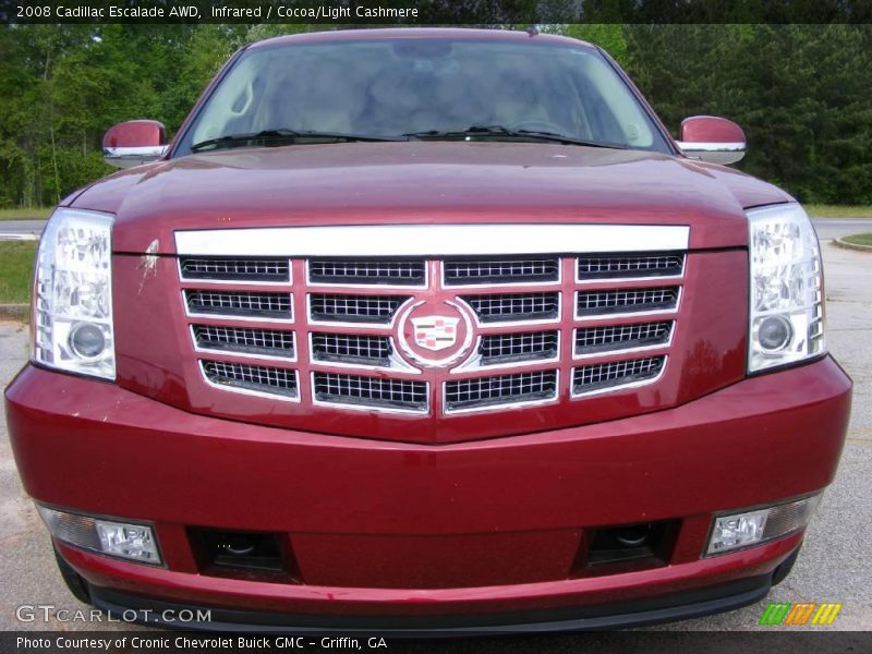 Infrared / Cocoa/Light Cashmere 2008 Cadillac Escalade AWD