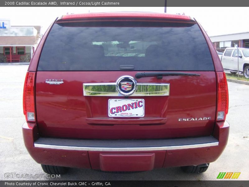 Infrared / Cocoa/Light Cashmere 2008 Cadillac Escalade AWD