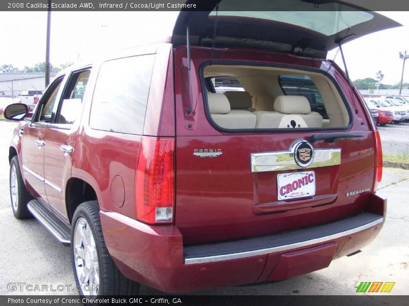 Infrared / Cocoa/Light Cashmere 2008 Cadillac Escalade AWD