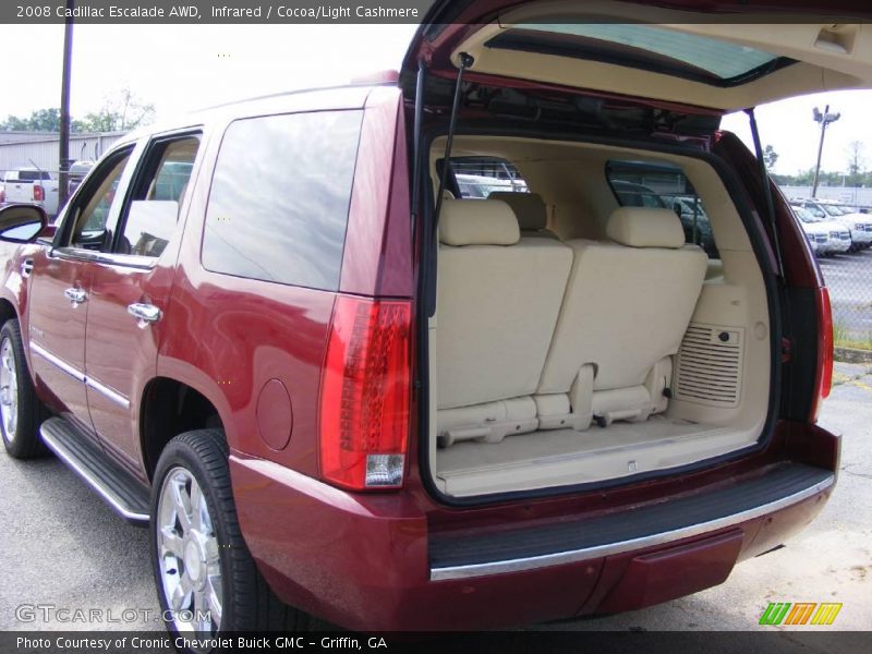 Infrared / Cocoa/Light Cashmere 2008 Cadillac Escalade AWD